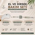 El Ve Dirsek Bakım Seti Dirsek Bakım Törpüsü+ Kapaklı Törpü+ Midye Törpü