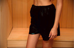 Logo Baskılı Spa Unisex Boxer Siyah 500 ADET