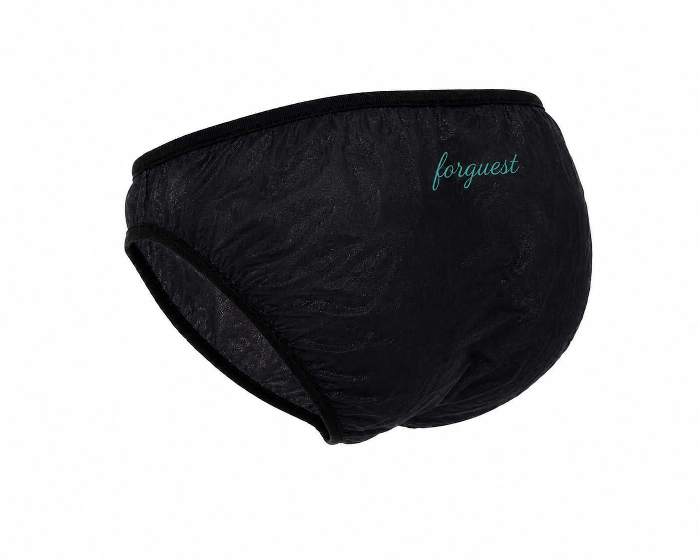 Logo Baskılı Spa Siyah Külot - Unisex 500 ADET/PAKET