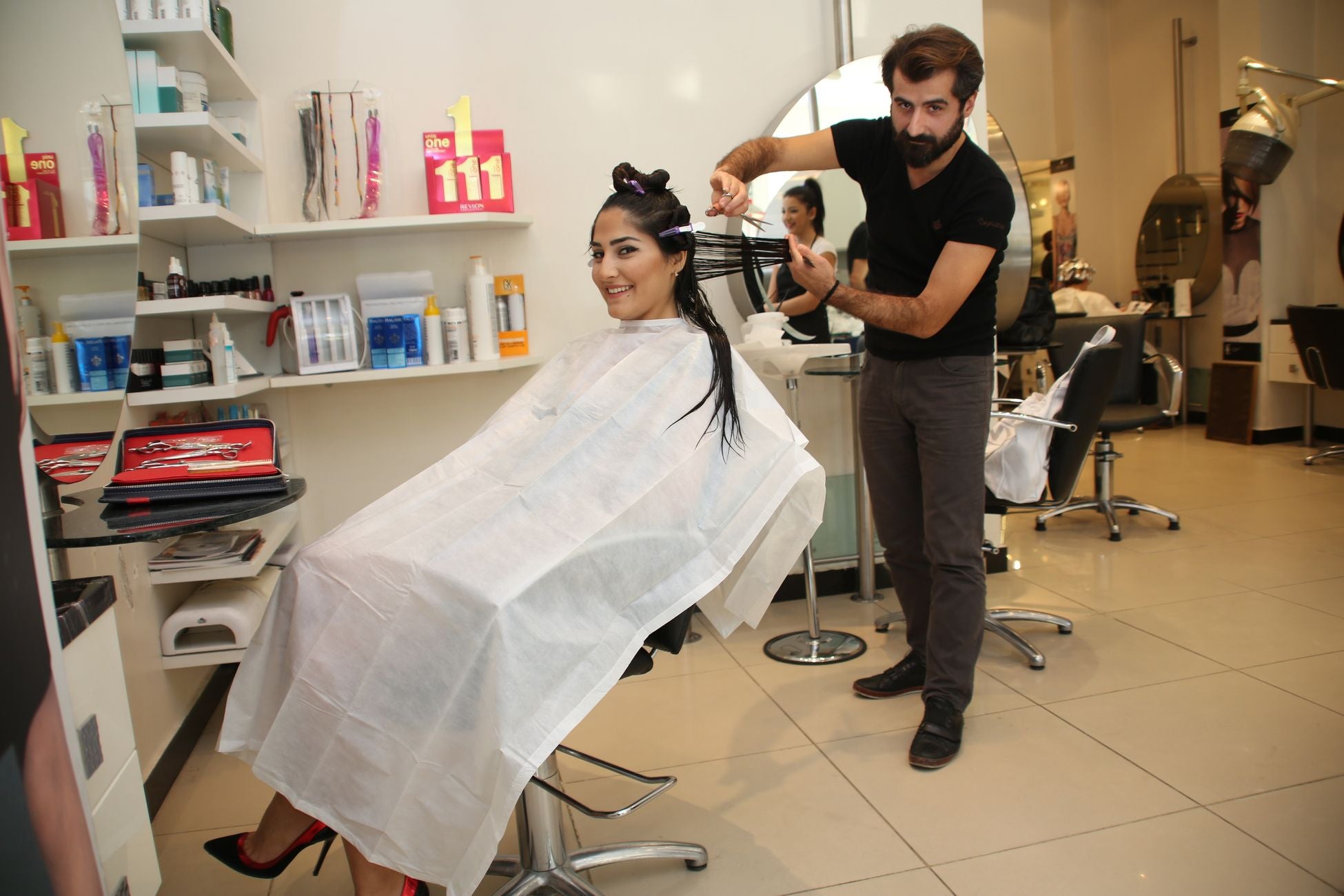 Tek Kullanımlık Saç Kesim Önlüğü 2Adet/Paket