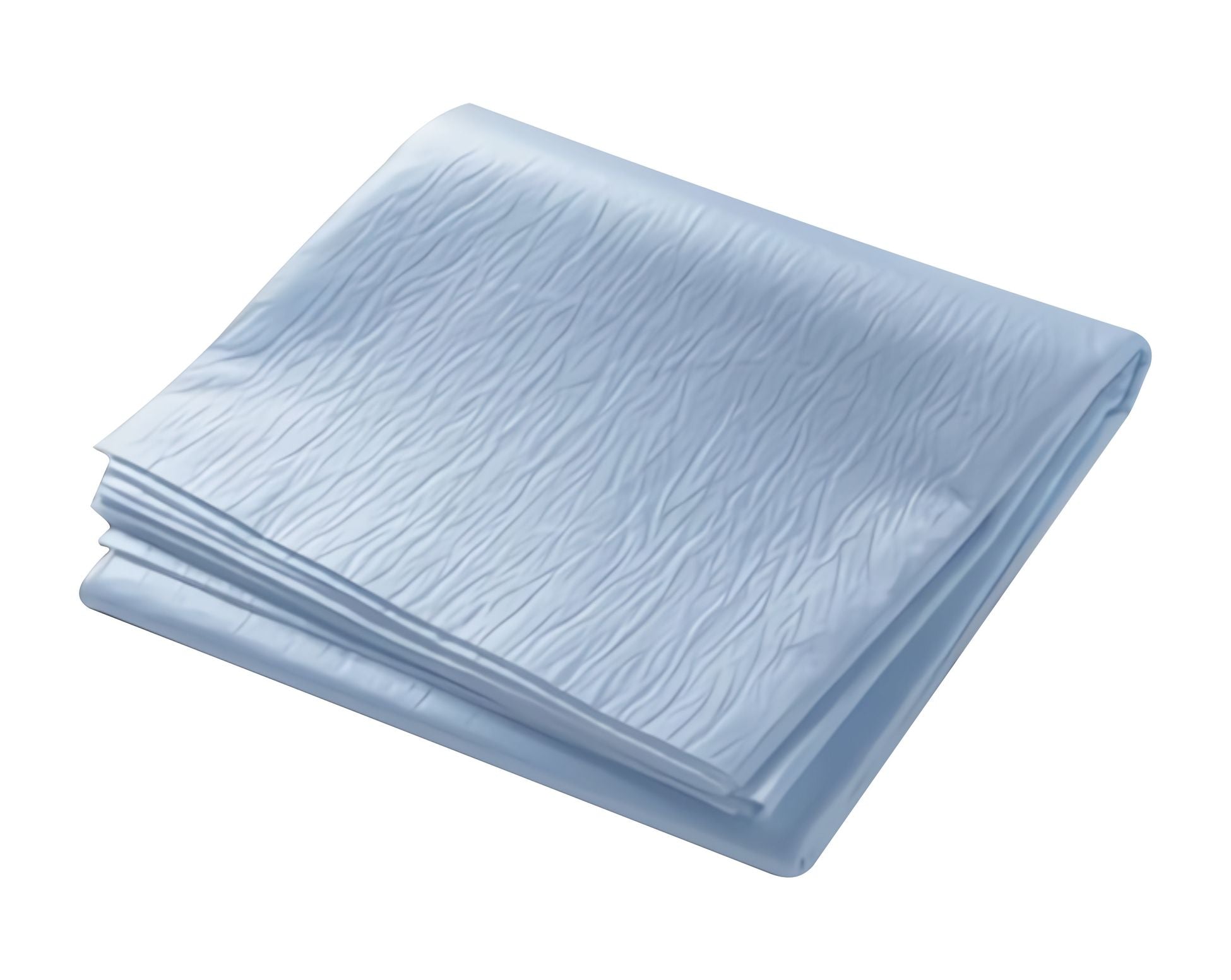 Tek Kullanımlık Düz Örtü - 35Gsm - 100x150cm - Sms Kumaş -  Mavi 50 Adet/Paket
