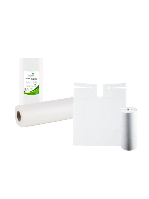 Tek Kullanımlık Dental Önlük 80 Yapraklı - Bağcıklı 4 ADET/PAKET